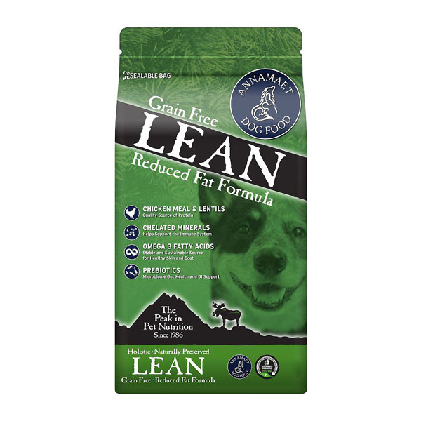 Annamaet Grain-Free Lean Low Fat Formula Dry Dog Food